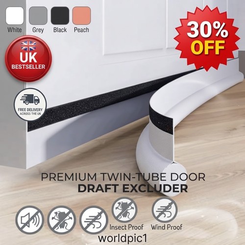 Door bottom draught - bottom, excluder