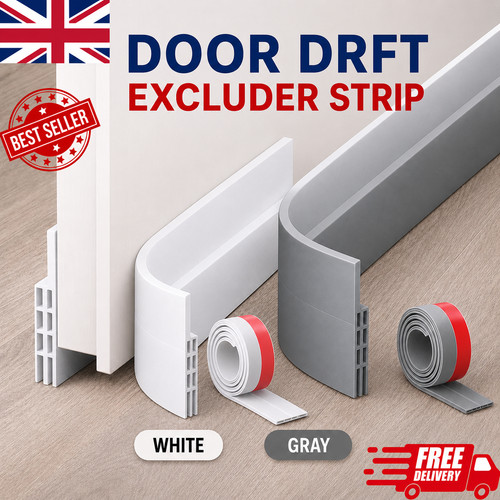Door draft excluder - door, self