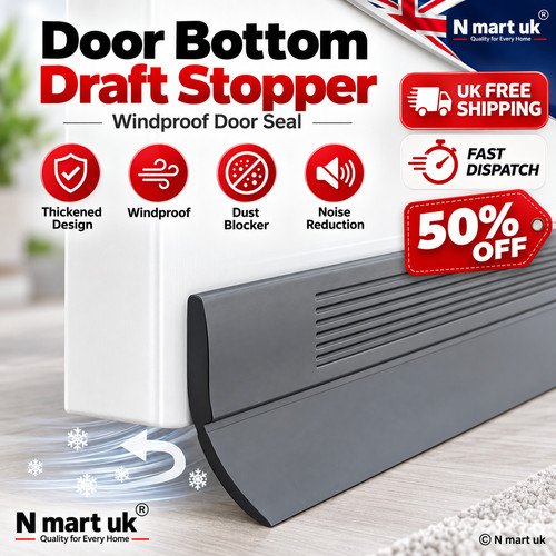Door draft excluder strip - excluder,