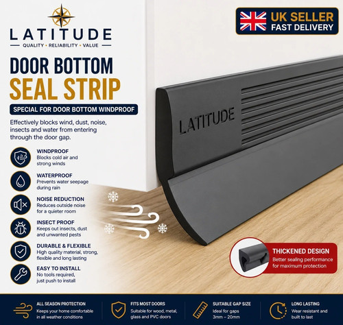 Door draft excluder - door,