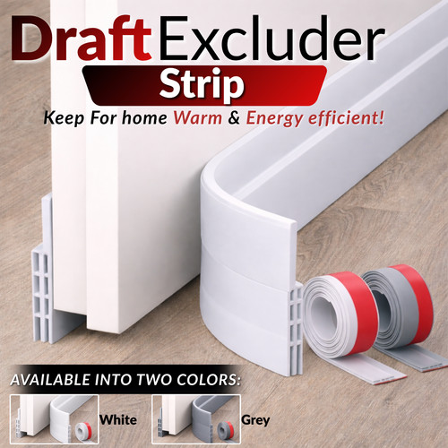 Door draft excluder - door,