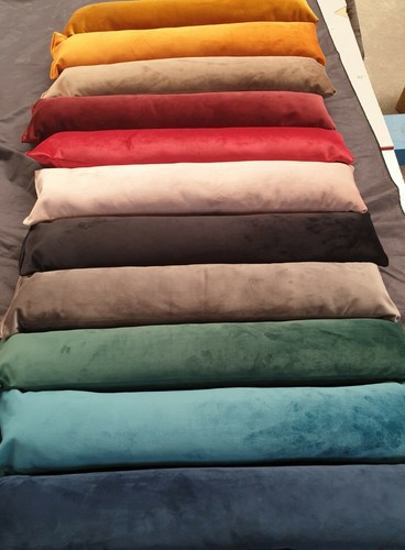 Plush velvet draught - velvet, excluder