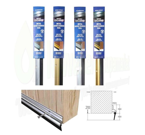 Door draught excluder - excluder, bottom