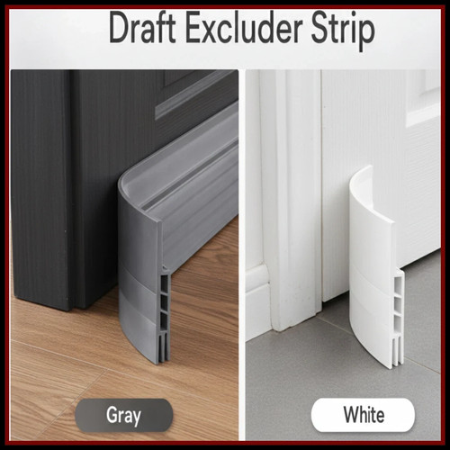Door draft excluder - excluder, strip