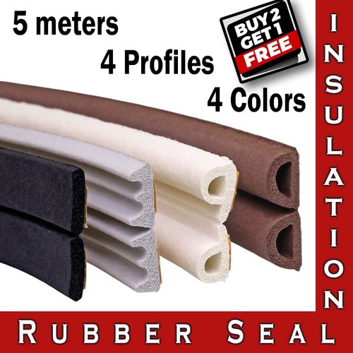 Draught excluder seal - seal, 5m