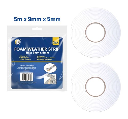 Weather foam tape draught - weather,