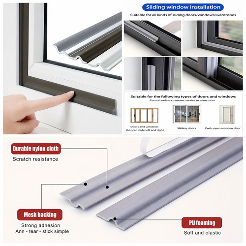Seal adhesive draught excluder - seal,